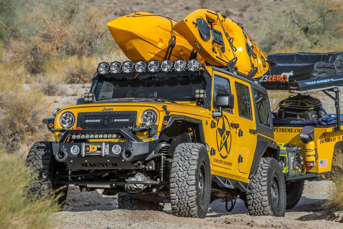 Jeep Wrangler JK Pro6 Gravity LED Pod Kit | TRS KC91313